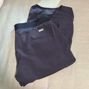 Navy Figs Jogger Scrubs